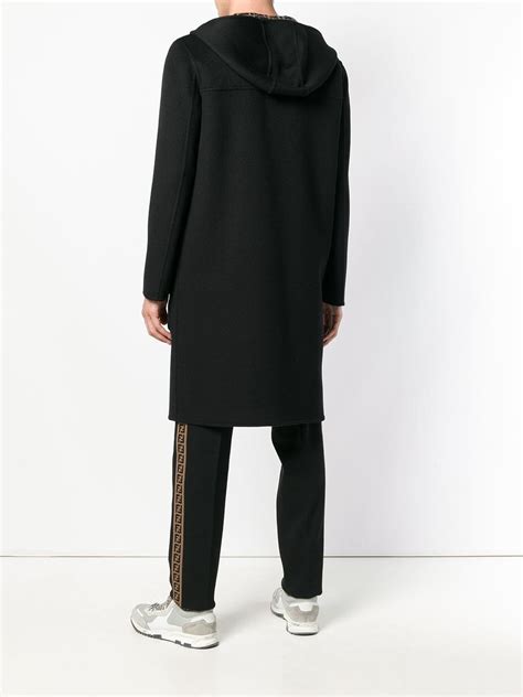 fendi hooded gilet|Fendi ladies overcoat.